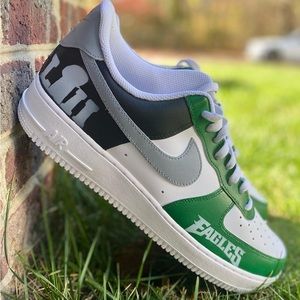 Custom Eagles Af1s “Fly Eagles Fly” 🦅🦅🦅